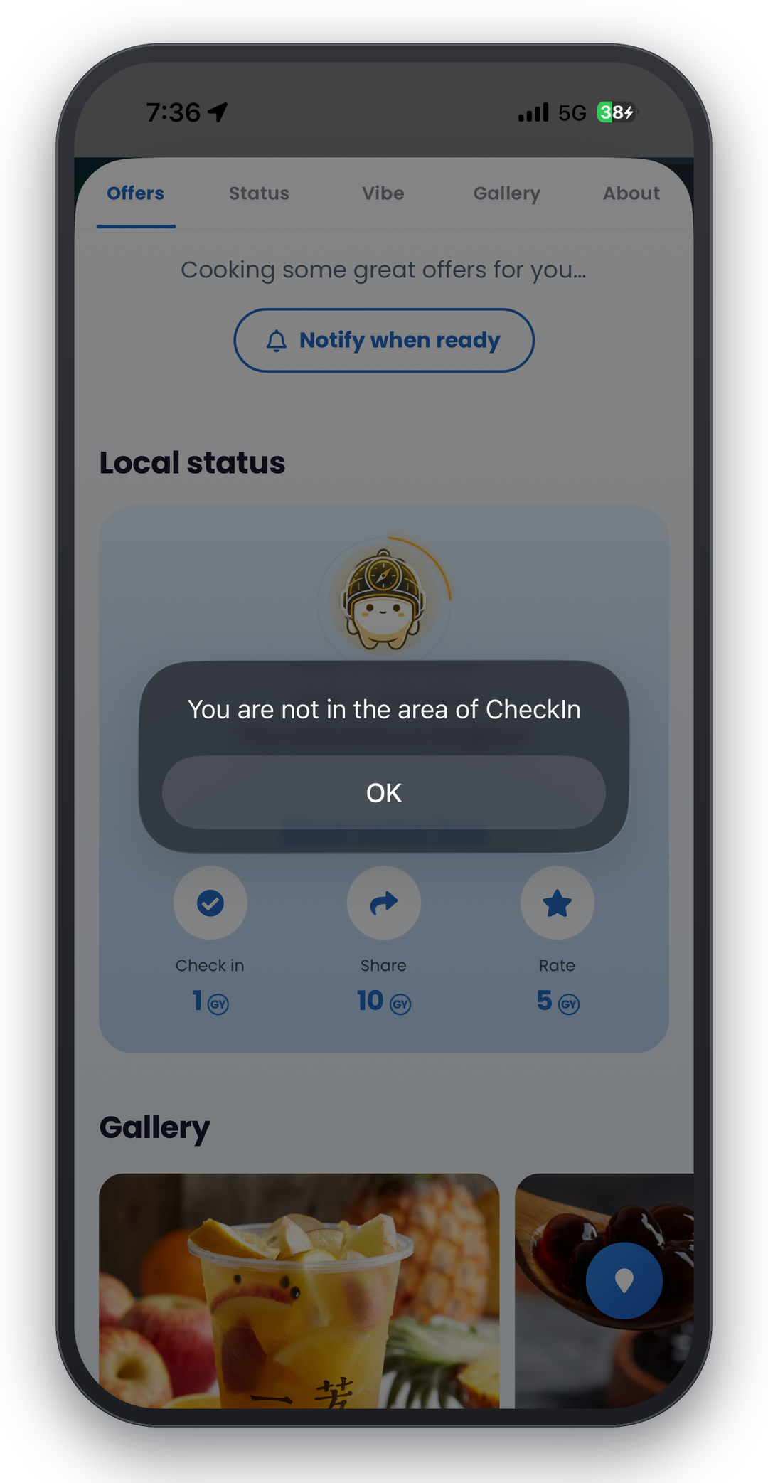 GOTYOU CHeckin